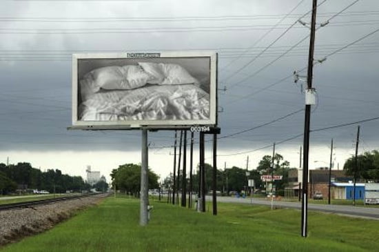 Felix Gonzalez-Torres, “Untitled,” 1991. Billboard. Installation view of Felix Gonzalez-Torres Billboard Project. Artpace Foundation, San Antonio, TX. Jan.–Dec. 2010. © The Felix Gonzalez-Torres Foundation / Courtesy of Andrea Rosen / photo Tom DuBrock