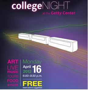 J. Paul Getty Museum Presents College Night at the Getty Center