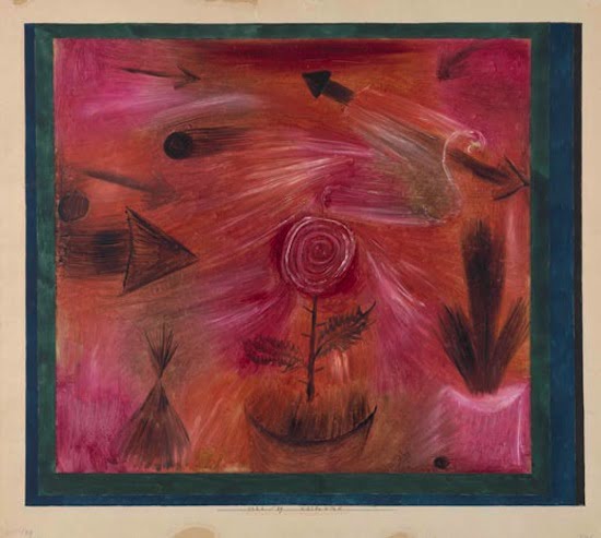 Paul Klee Viento de la rosa
