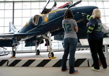 Museum Super Jet Gets New Moniker  for Super Bowl
