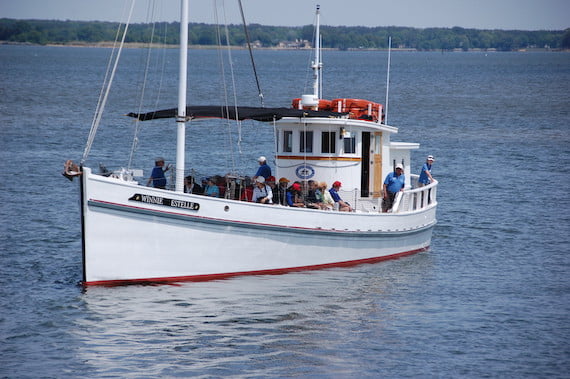 Monthly cruises offered on Chesapeake Bay Maritime Museum’s Winnie Estelle